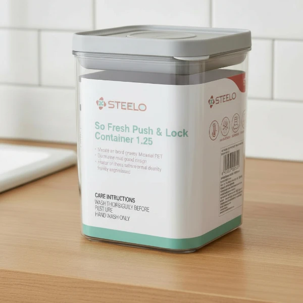 Steelo Push And Lock Container - Image 5