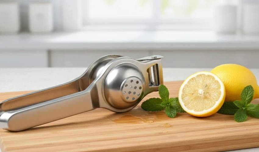 SS Lemon Squeezer With Opener - Image 3