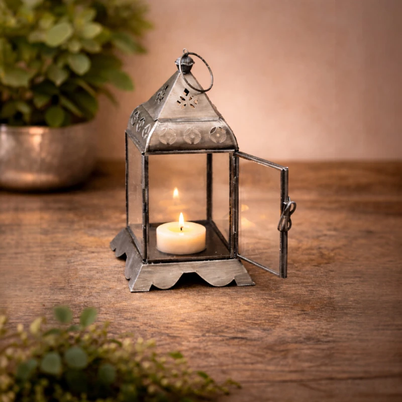 Decorative Metal Lantern - Image 3