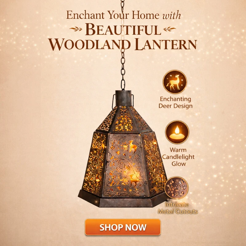 Metal Lantern. - Image 4