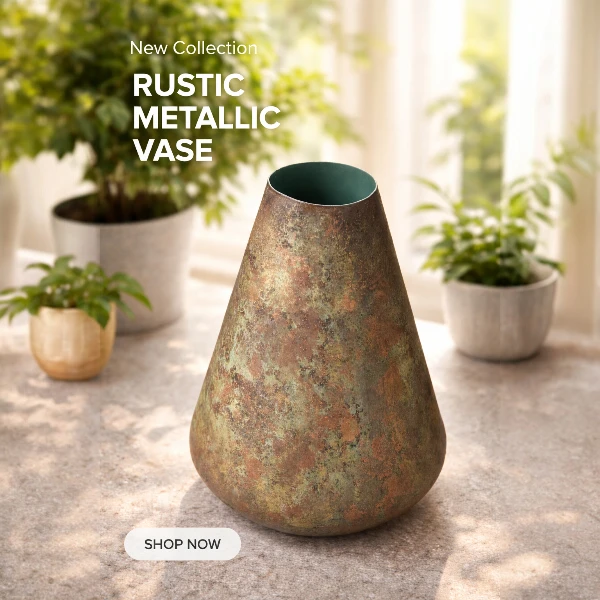Iron vase - Image 2