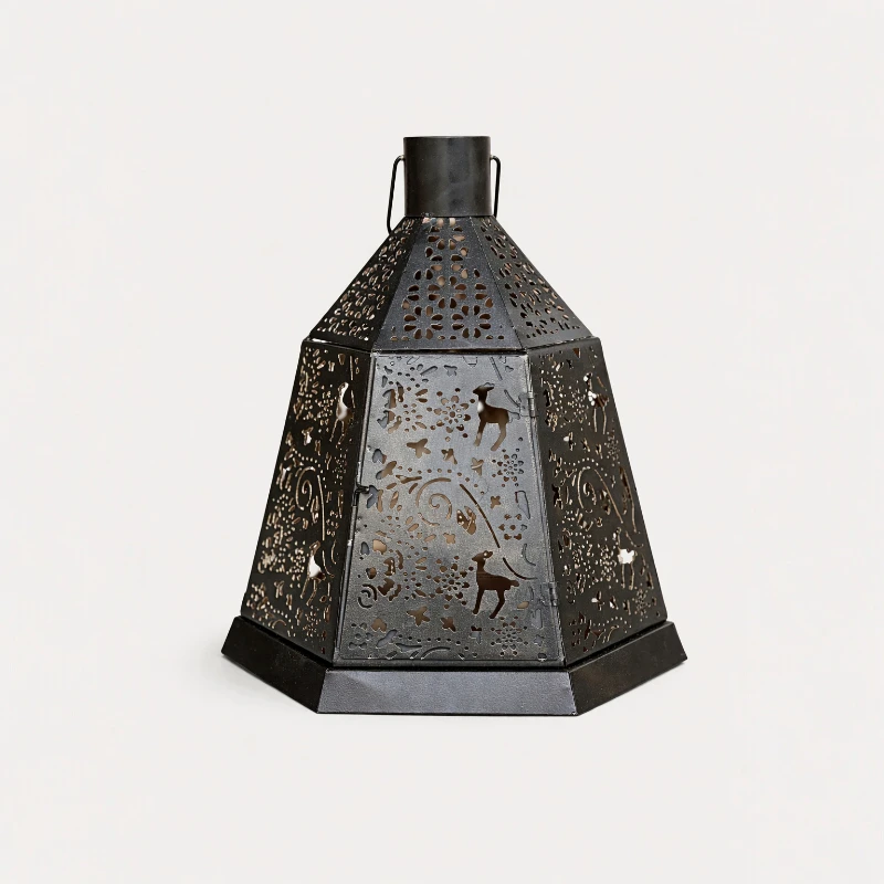 Metal Lantern. - Image 5