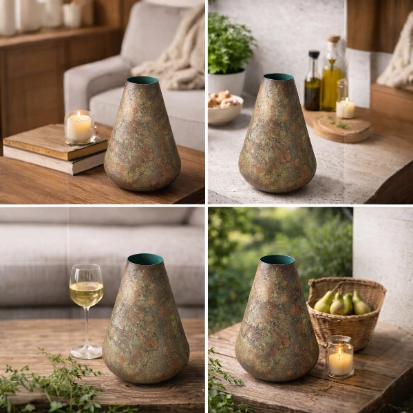 Iron vase - Image 4