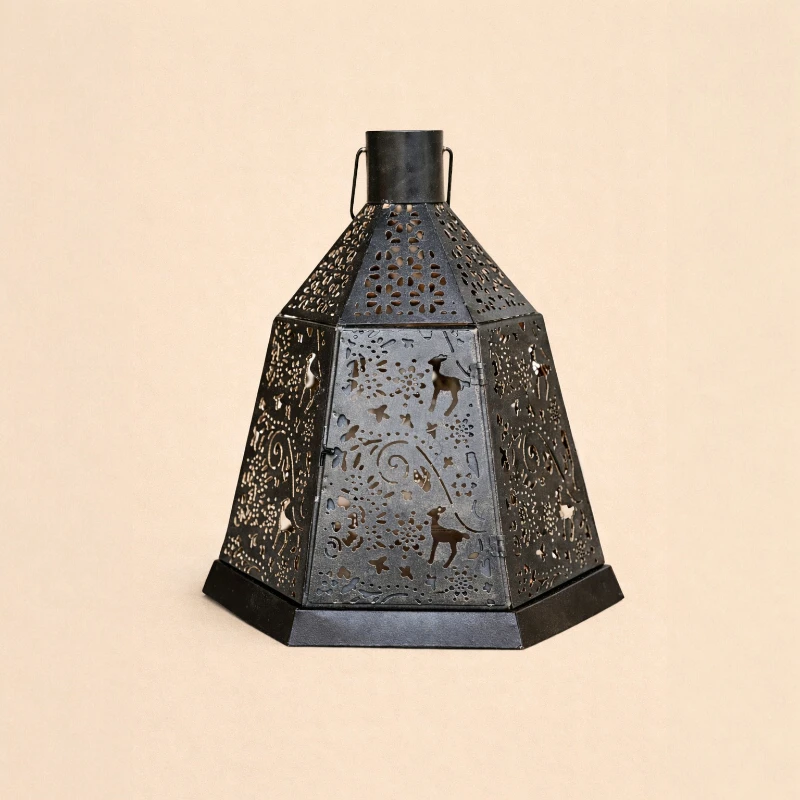 Metal Lantern.